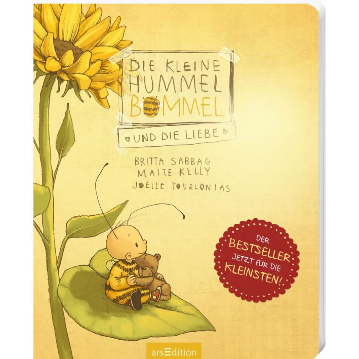ars Edition Die kleine Hummel Bommel und die Liebe (Pappbilderbuch)