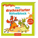 ars Edition Mein drachenstarker Rätselblock für die Vorschule