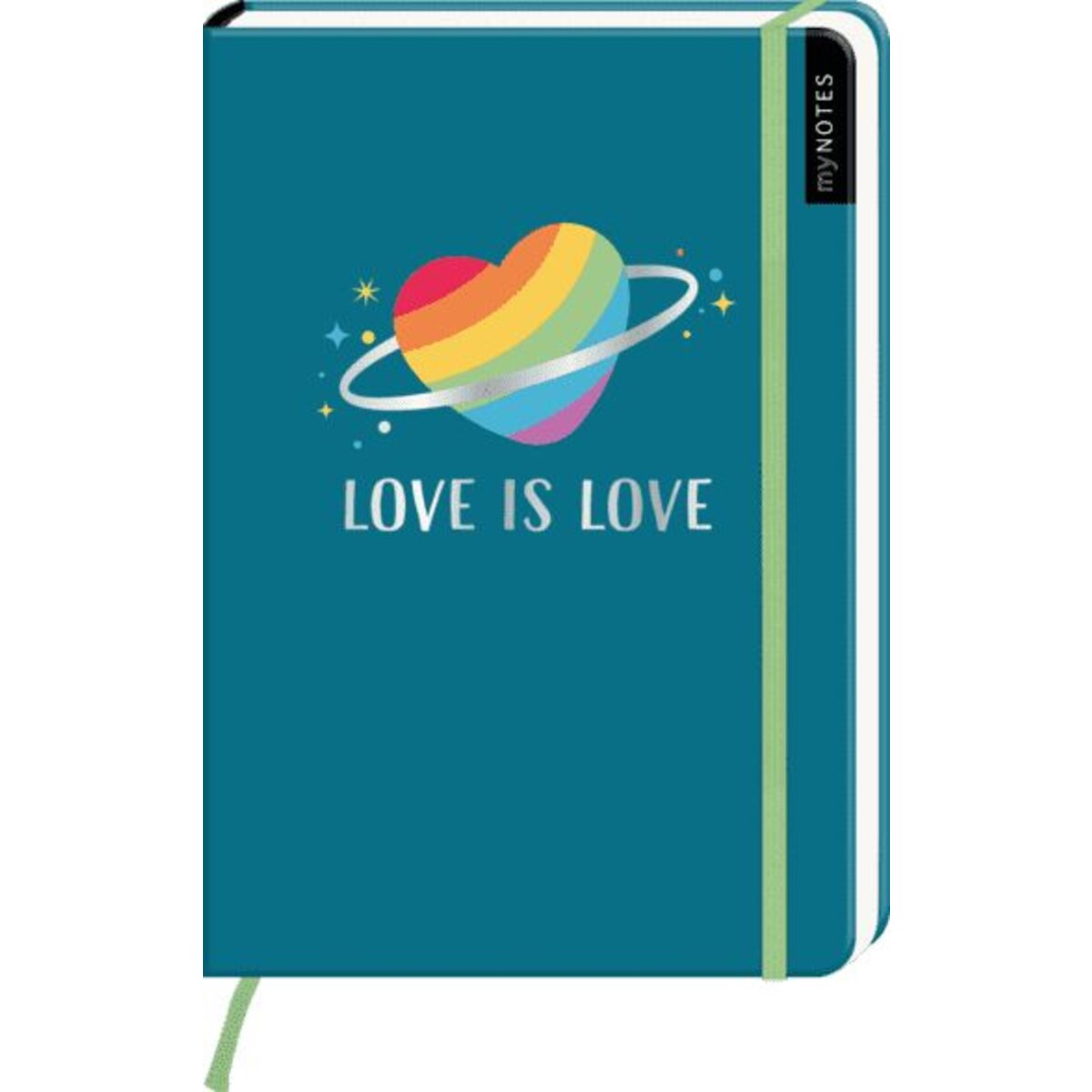 ars Edition myNOTES Notizbuch A5: Love is Love