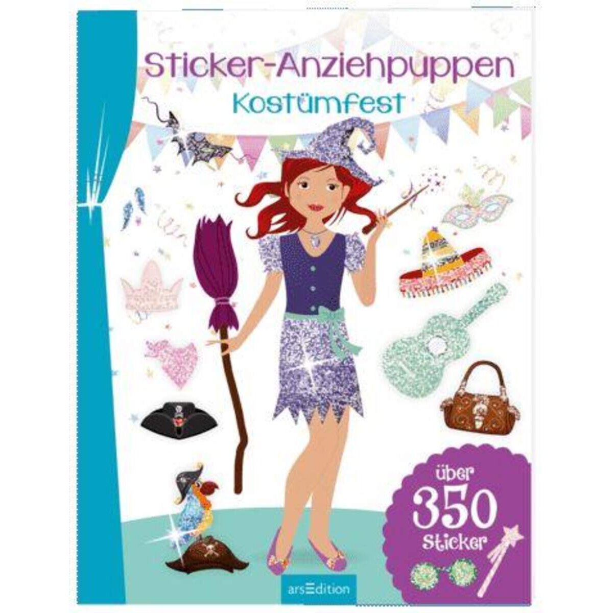 ars Edition Sticker Anziehpuppen Kostümfest