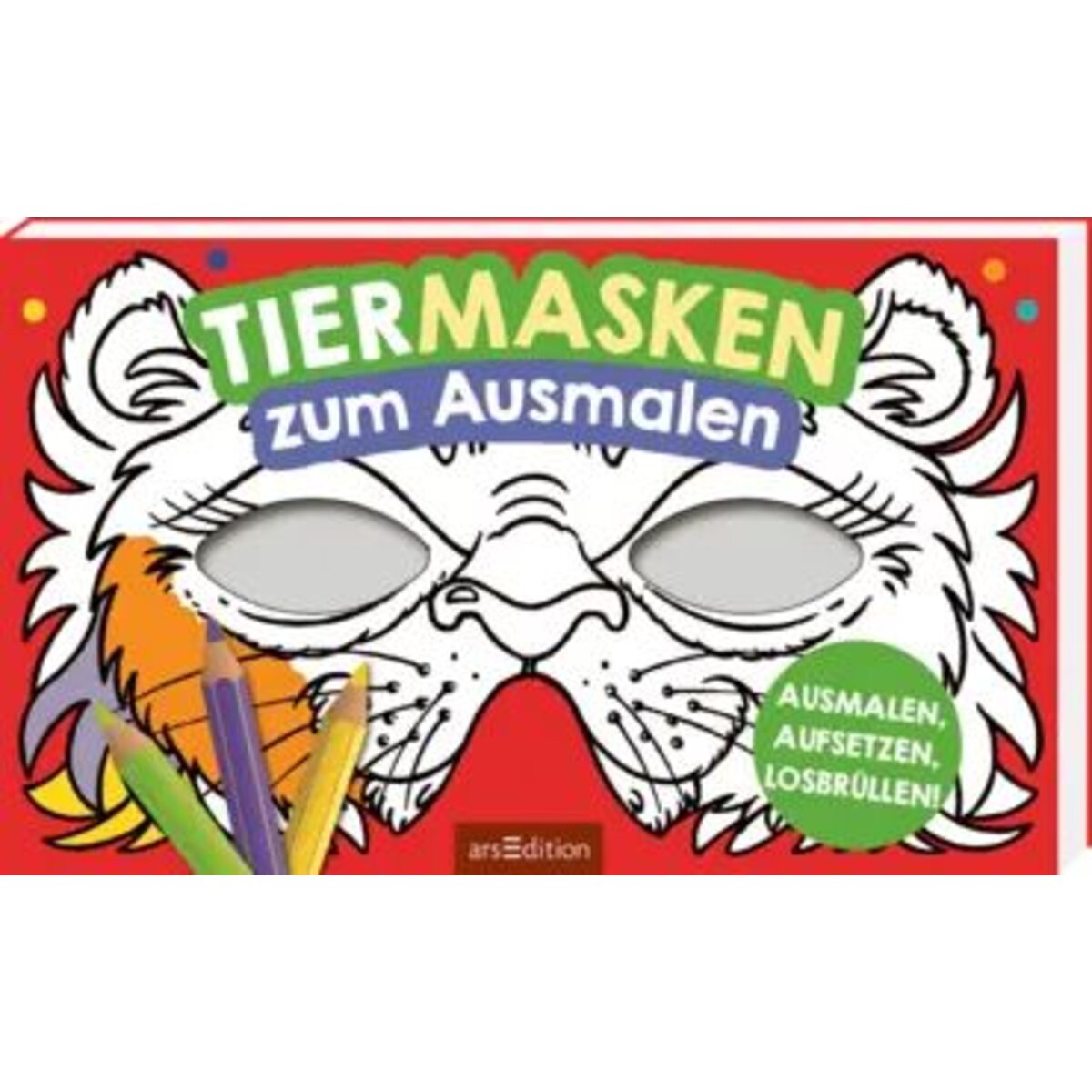 ars Edition Tiermasken zum Ausmalen