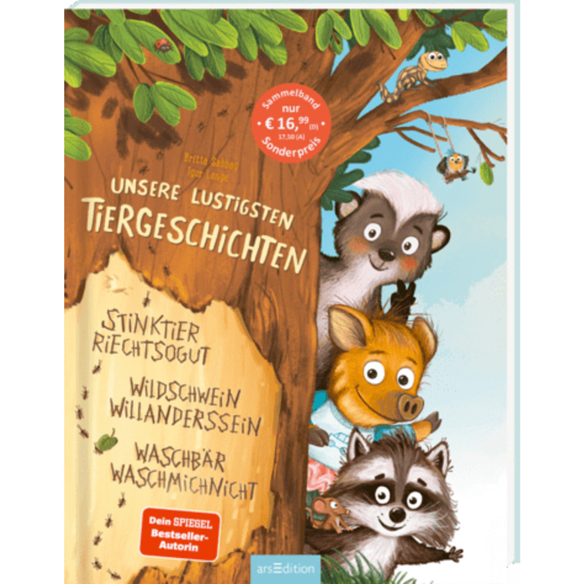 ars Edition Unsere lustigsten Tiergeschichten