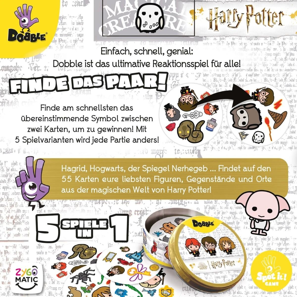 Asmodee Dobble Harry Potter