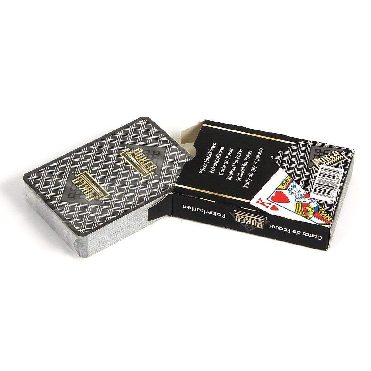 ASS Altenburger Cartamundi Casino Pokerkarten Box schwarz