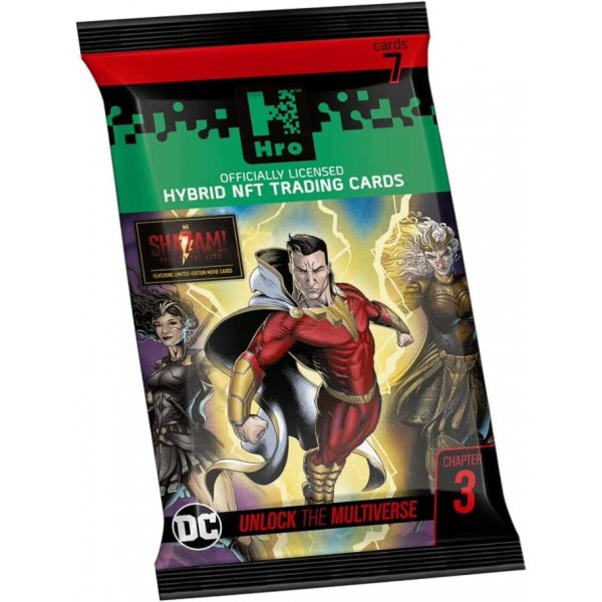 ASS Altenburger Hro DC Chapter 3 Shazam Fury Of The Gods NFT Trading Cards - Booster ENGLISCH