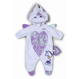 BABY born Einhornanzug 43cm