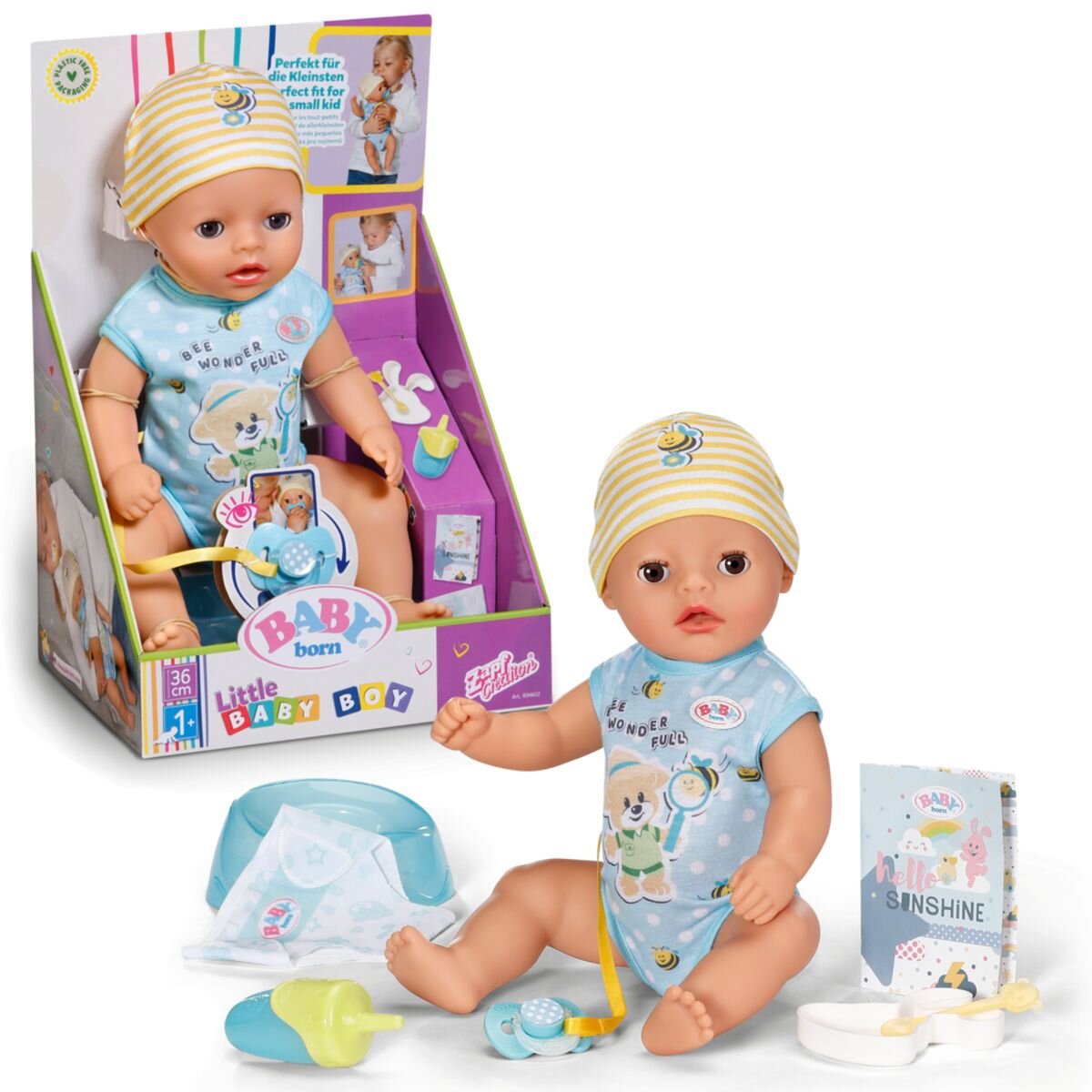 BABY born® Lukas (Little Baby Boy) 36cm