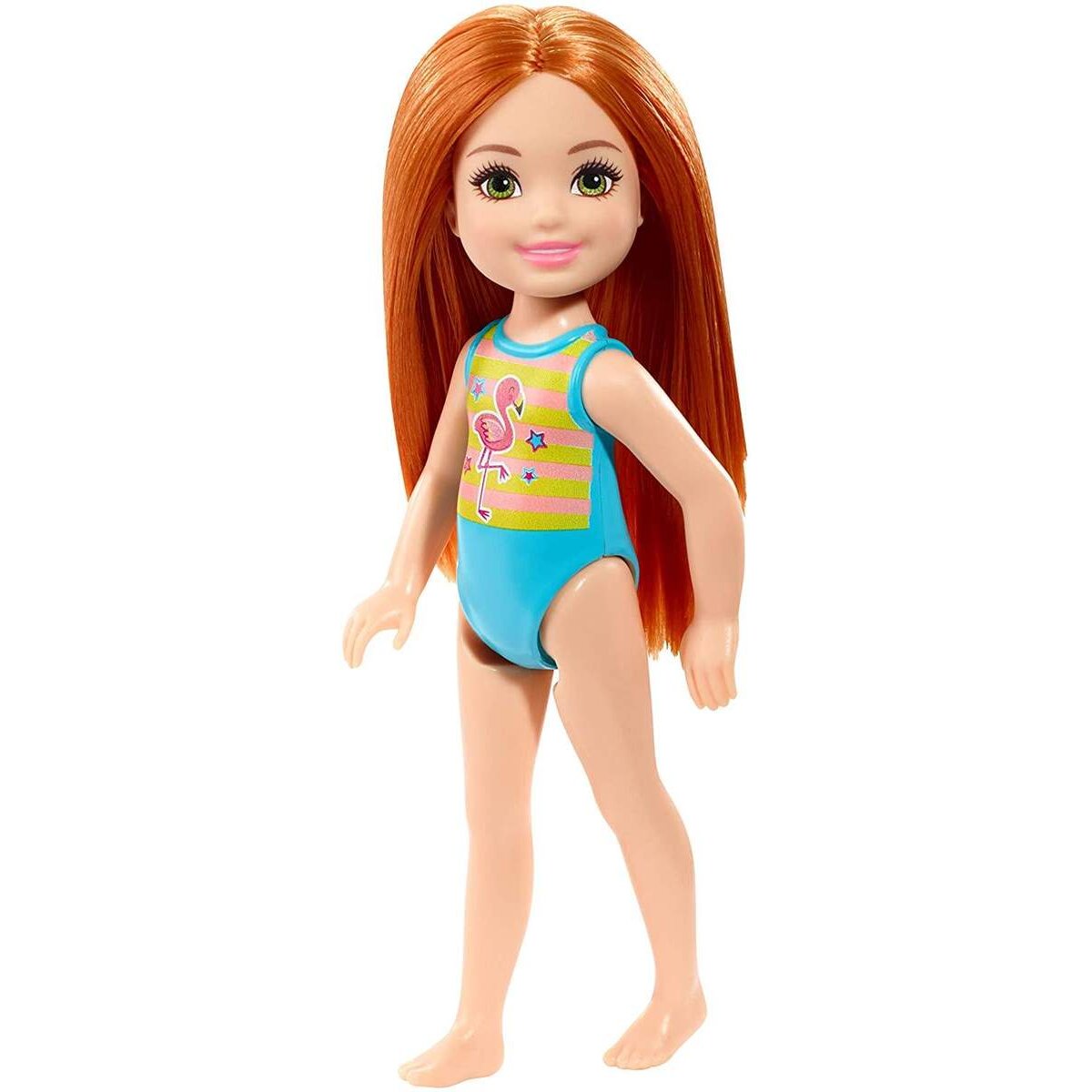 Barbie Beach Puppe Chelsea im Flamingo Design