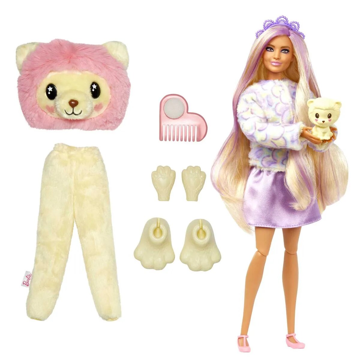 Barbie Cutie Reveal Kuschelweich Serie - Löwe