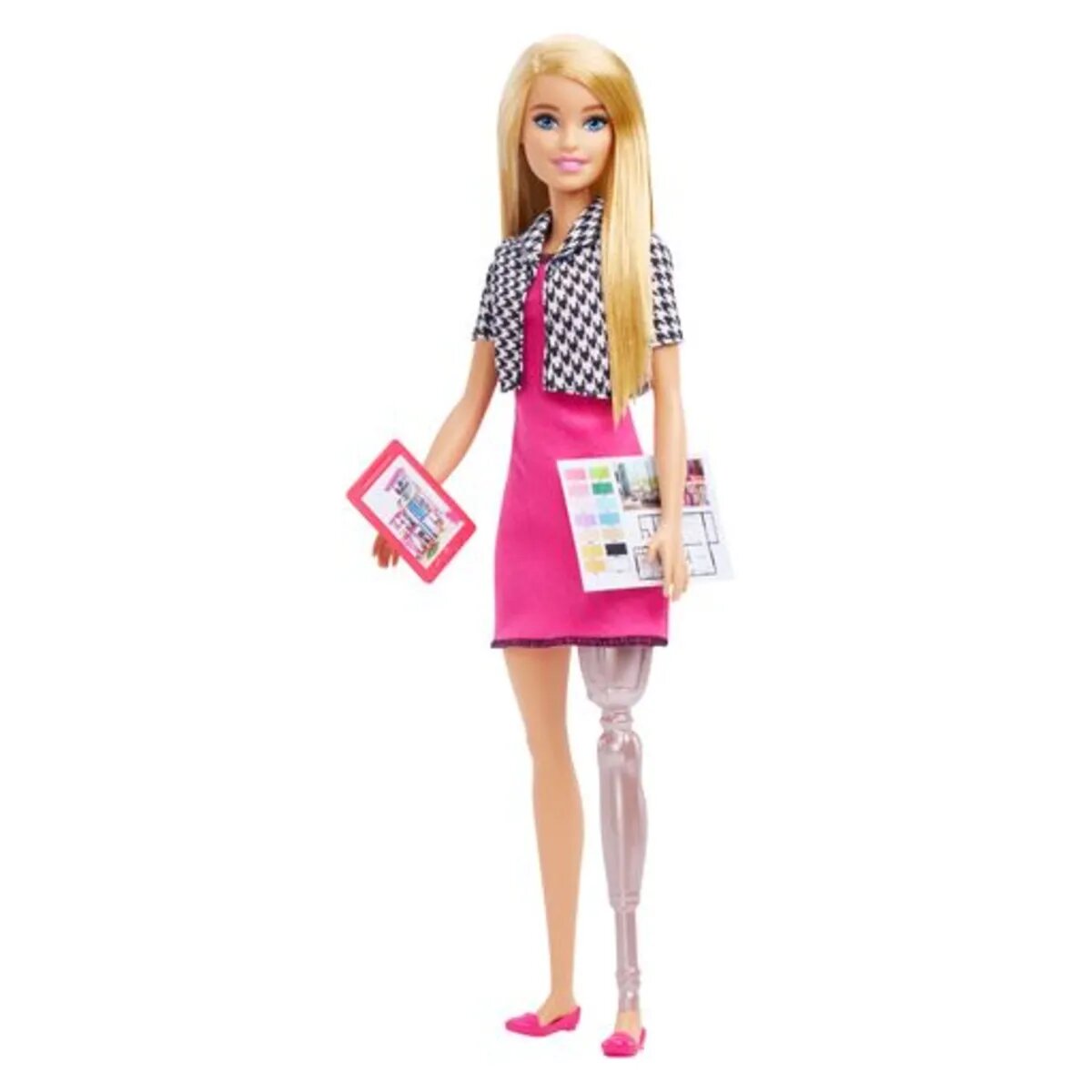 Barbie Innenarchitektin mit Beinprothese