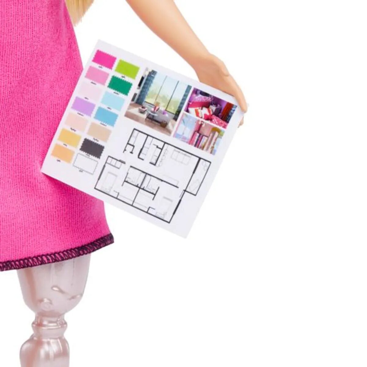 Barbie Innenarchitektin mit Beinprothese