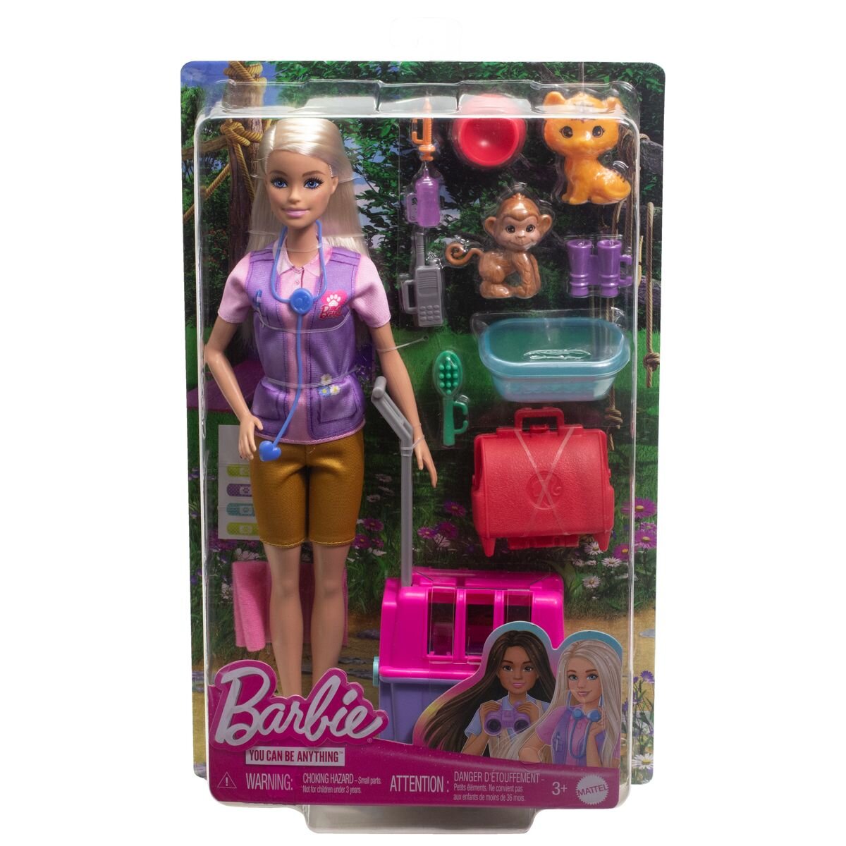 Barbie NEW Animal Rescue & Recover Playset