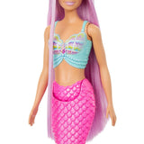 Barbie New Long Hair Fantasy Puppe Meerjungfrau