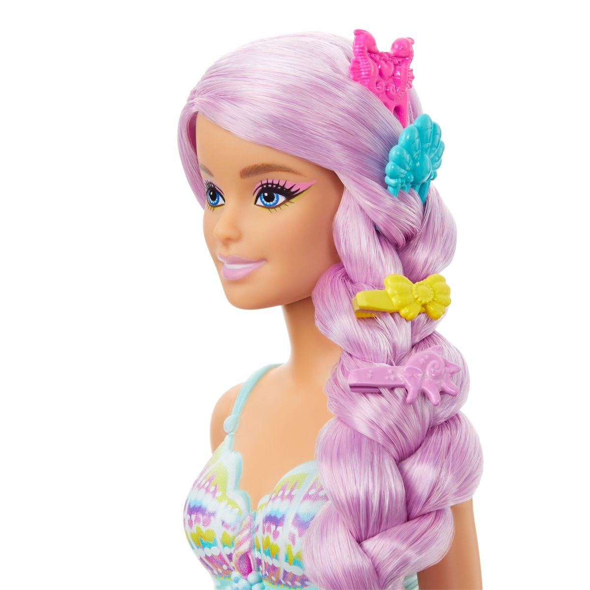 Barbie New Long Hair Fantasy Puppe Meerjungfrau