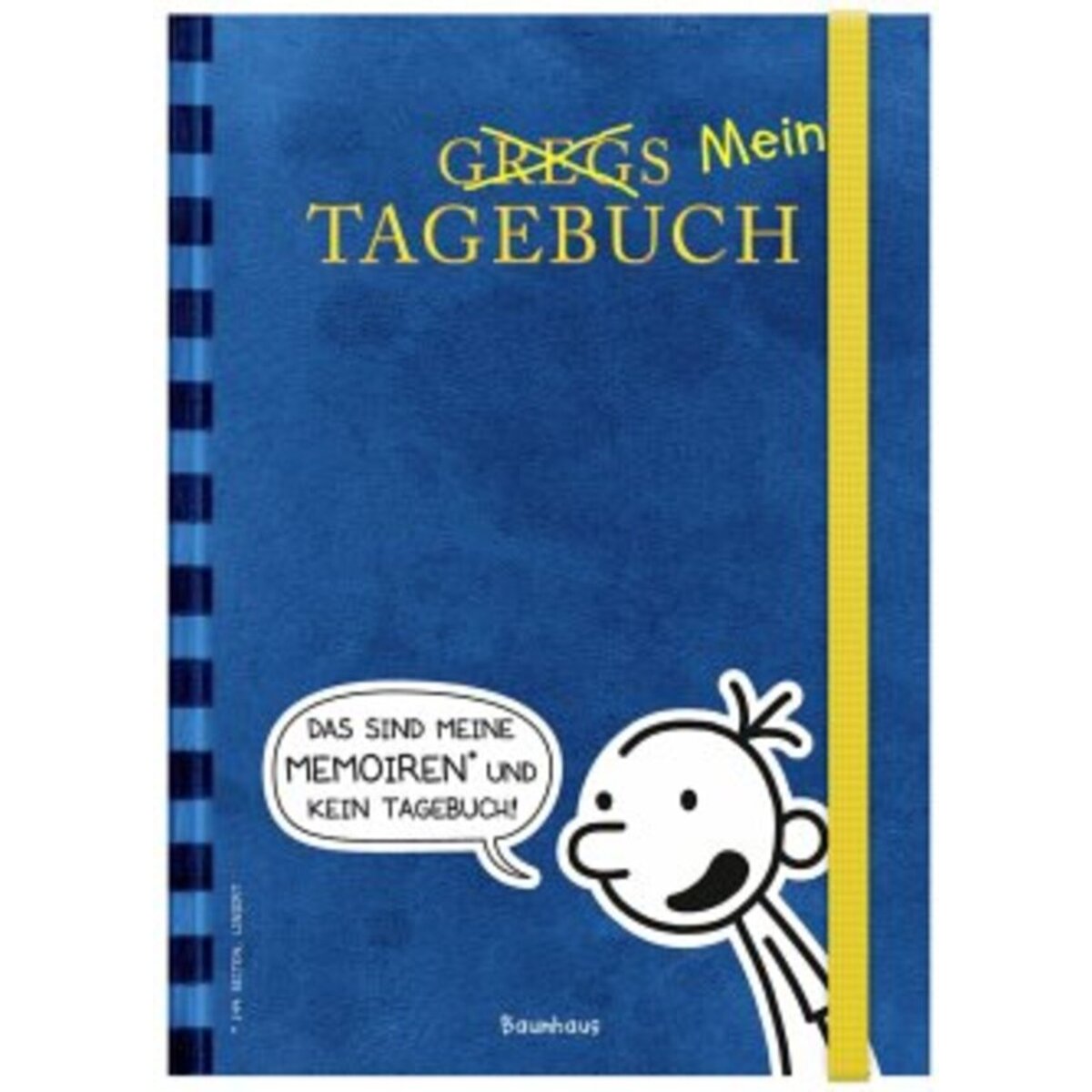 Bastei Lübbe Gregs (Mein) Tagebuch blau