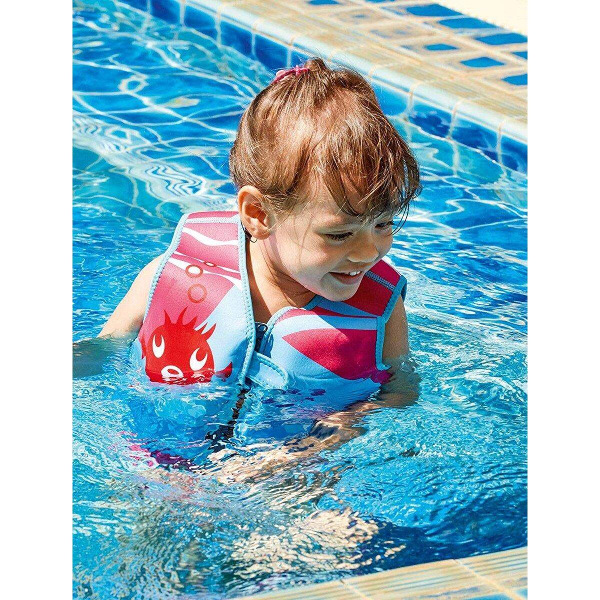 Beco Sealife Schwimmlernweste Größe S, blau/pink