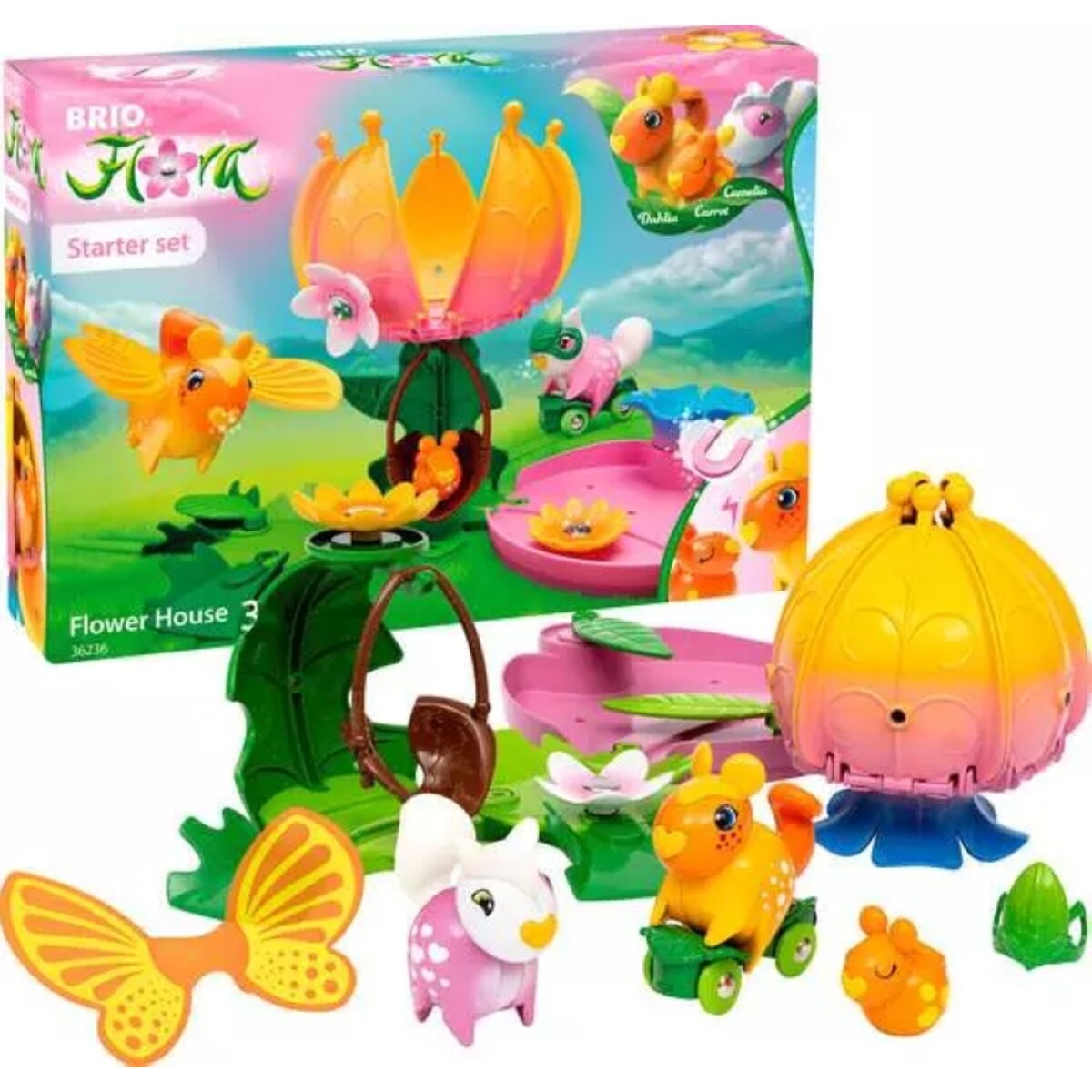 BRIO Flora Starter-Set Blumenhaus