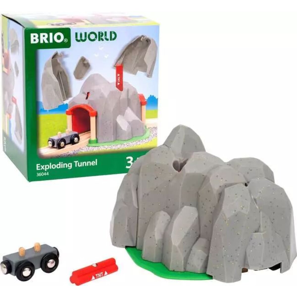 BRIO Tunnel mit Sprengfunktion