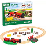 BRIO World Rote Lola Bauernhof Zugset