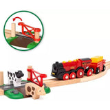 BRIO World Rote Lola Bauernhof Zugset