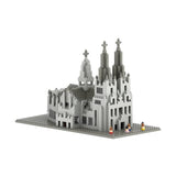 BRIXIES Bausatz Kölner Dom ca. 19,3 x 9,6 x 14,7 cm 1.284 Steine XL Geschenkbox