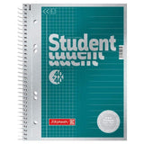 BRUNNEN Collegeblock Premium Student Duo, A5, Lineatur 21 + 22, 80 Blatt