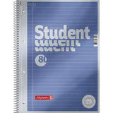 BRUNNEN Collegeblock Student Premium, A4, liniert, 80 Blatt