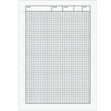 BRUNNEN Kieser-Block A4, 50 Blatt, gelocht, Lineatur 15C