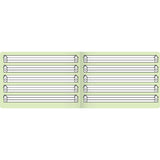 BRUNNEN Schulheft A5 quer, liniert, Lineatur 0, 16 Blatt