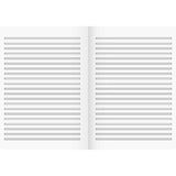 BRUNNEN Schulheft Young Vivendi A4, liniert, Liniatur 3, 16 Blatt