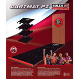 BULLS Darts Dart Mat, Puzzle Matte, Schaumstoff, inkl. Oche, 2,37 Meter