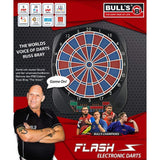 BULLS Darts Flash RB Sound Elektronik Dartboard