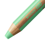 Buntstift, Wasserfarbe & Wachsmalkreide - STABILO woody 3 in 1 - Einzelstift - pastellgrün