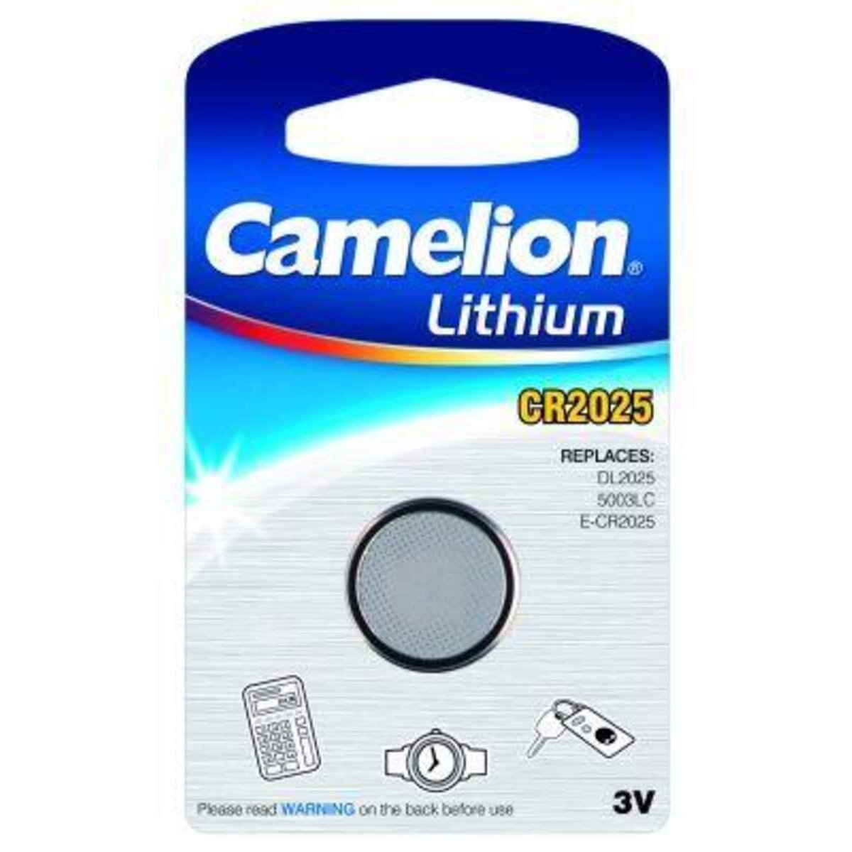 Camelion 13001025 -Knopfzellen CR2025