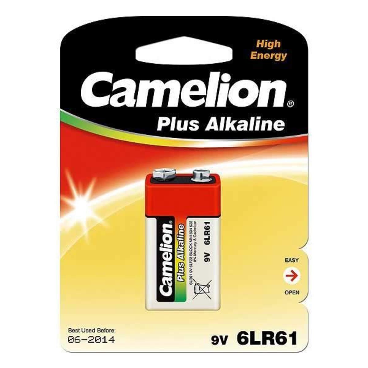 Camelion Batterie Alkali 9V-Block 6LF22/ 6LR61 /MN1604