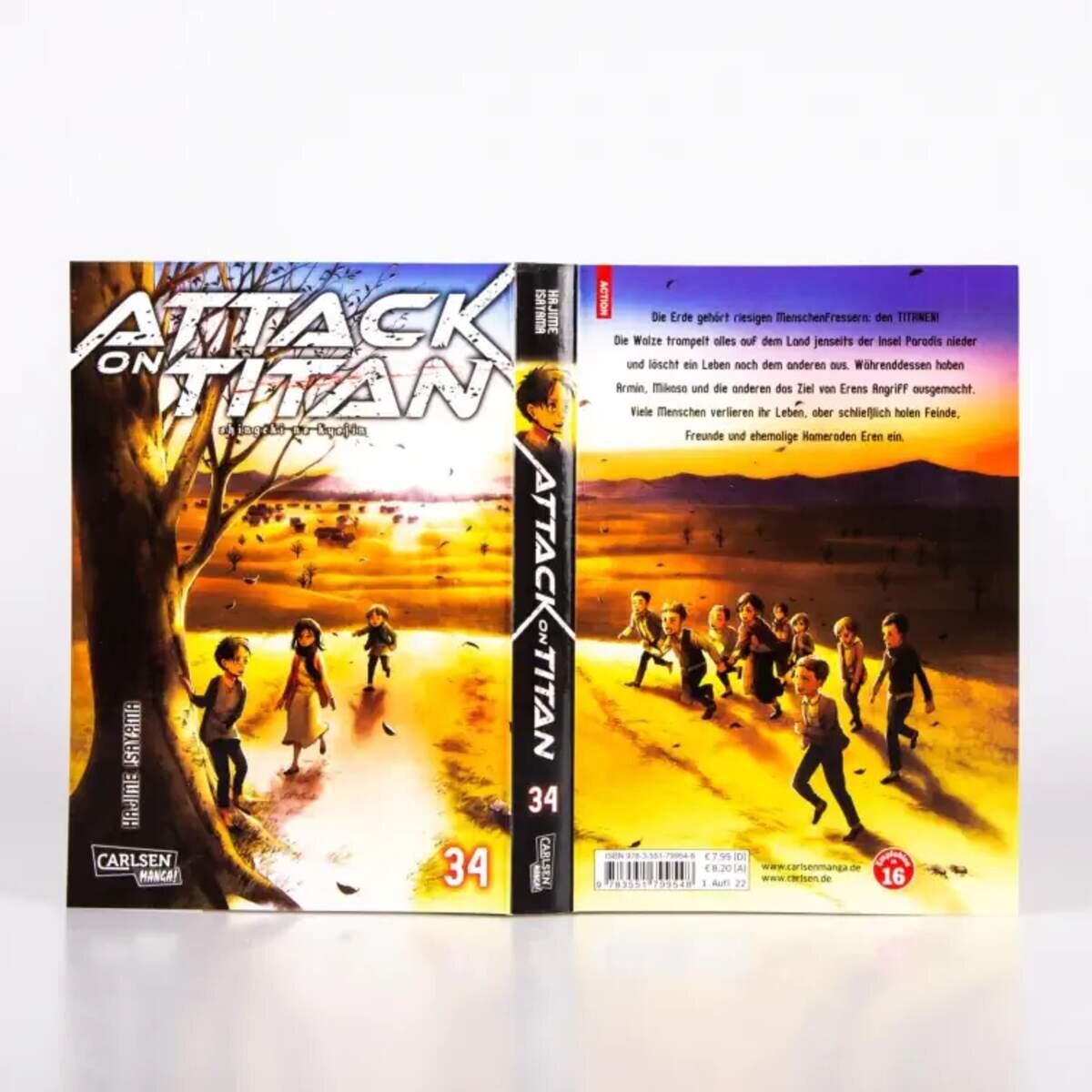 Carlsen Verlag Attack on Titan 34 von Hajime Isayama