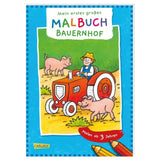 Carlsen Verlag Ausmalbilder für Kita-Kinder - Mein erstes großes Malbuch: Bauernhof