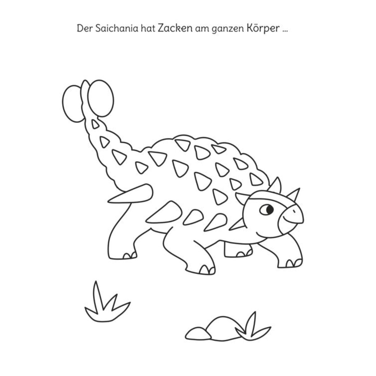 Carlsen Verlag Ausmalbilder für Kita-Kinder: Mein erstes großes Malbuch: Dinosaurier