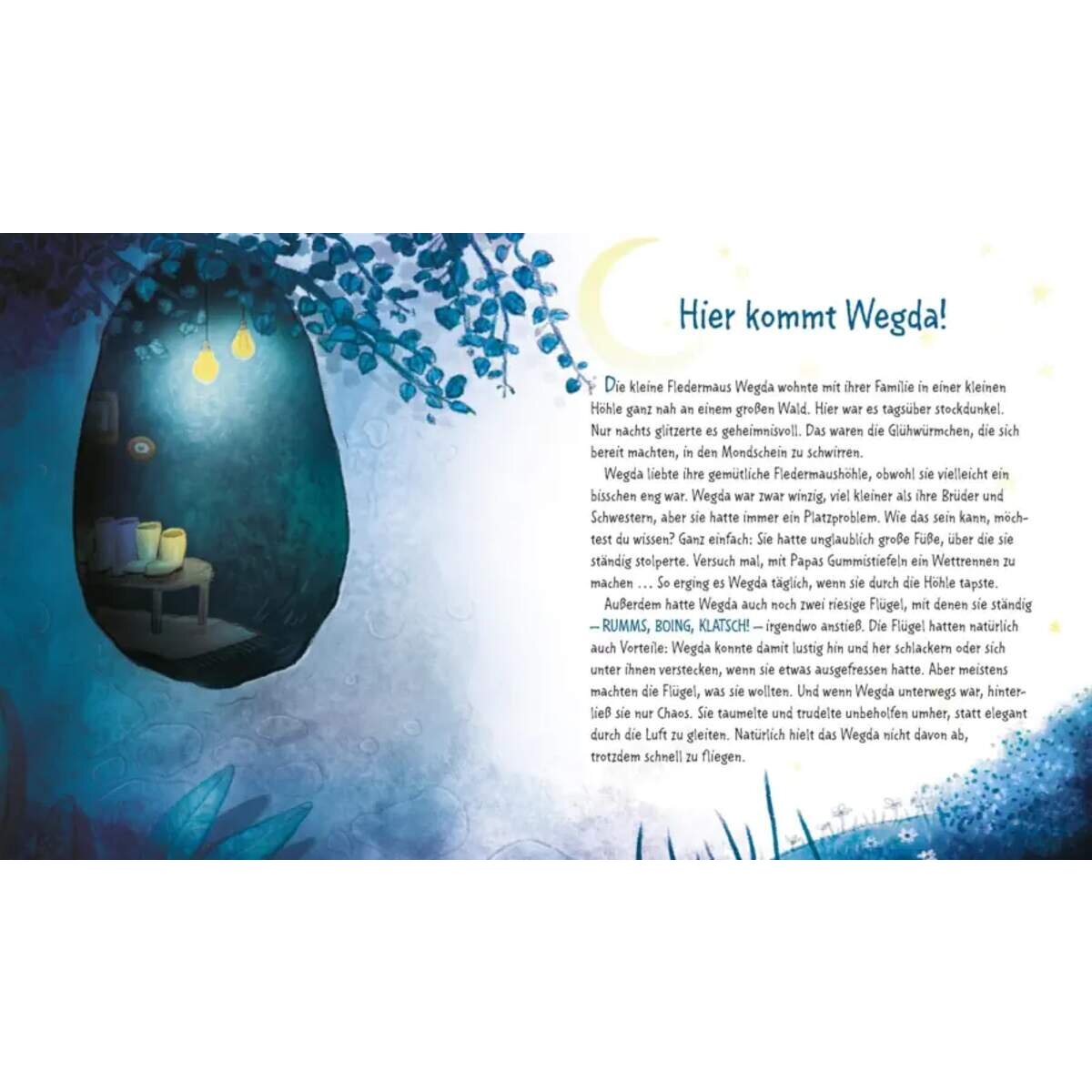 Carlsen Verlag Die kleine Fledermaus Wegda von Nanna Neßhöver, Wiebke Rauers