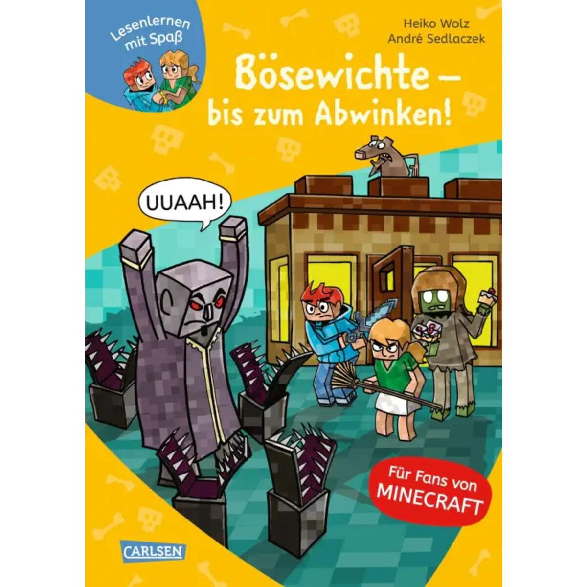 Carlsen Verlag Minecraft 5: Bösewichte – bis zum Abwinken!