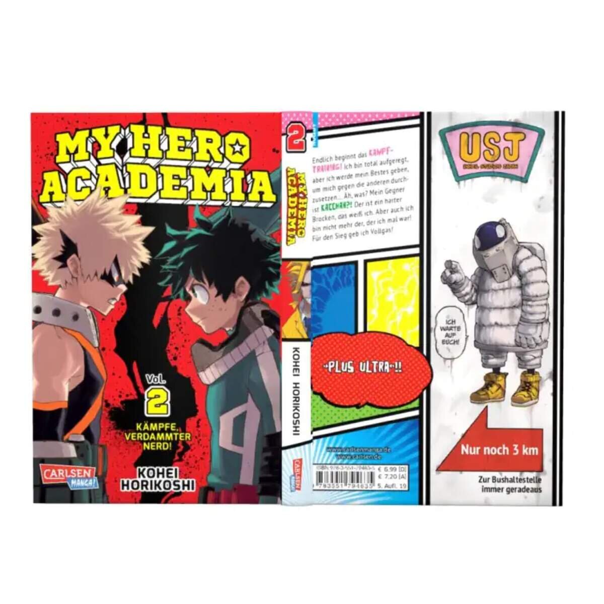 Carlsen Verlag My Hero Academia 2