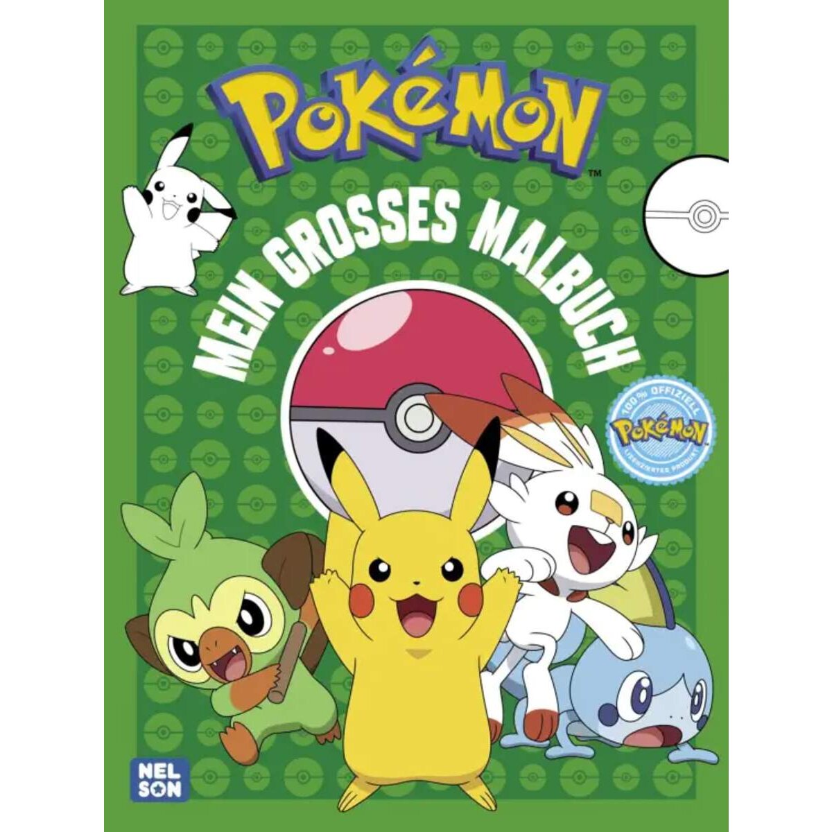 Carlsen Verlag Pokemon: Mein großes Malbuch