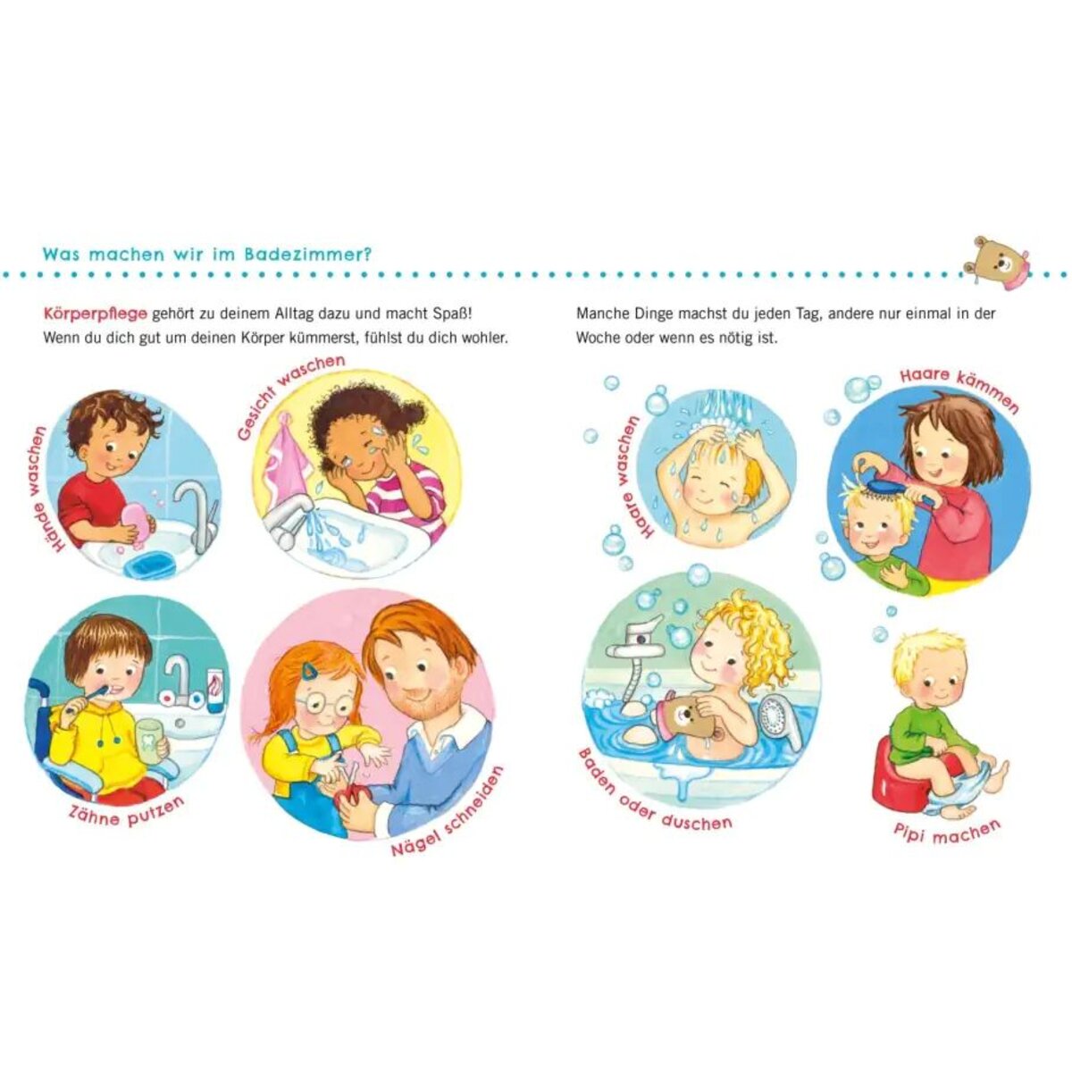 Carlsen Verlag Unkaputtbar: Erstes Wissen: Zahnbürste, Töpfchen und Badewanne