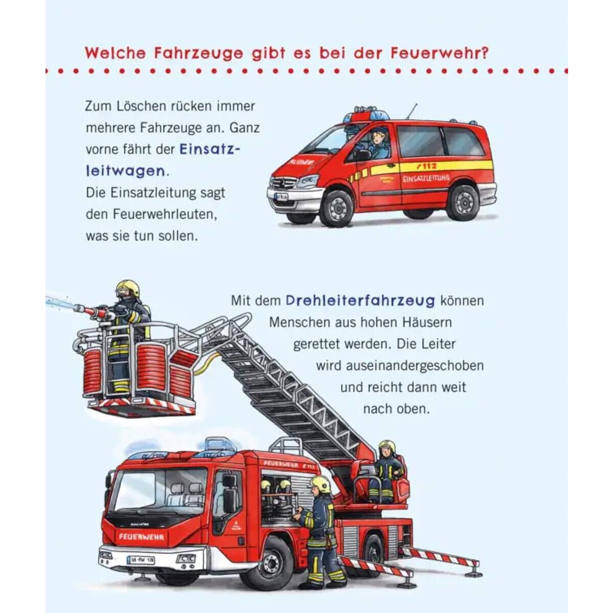 Carlsen Verlag Unkaputtbar: Erstes Wissen: Bei der Feuerwehr