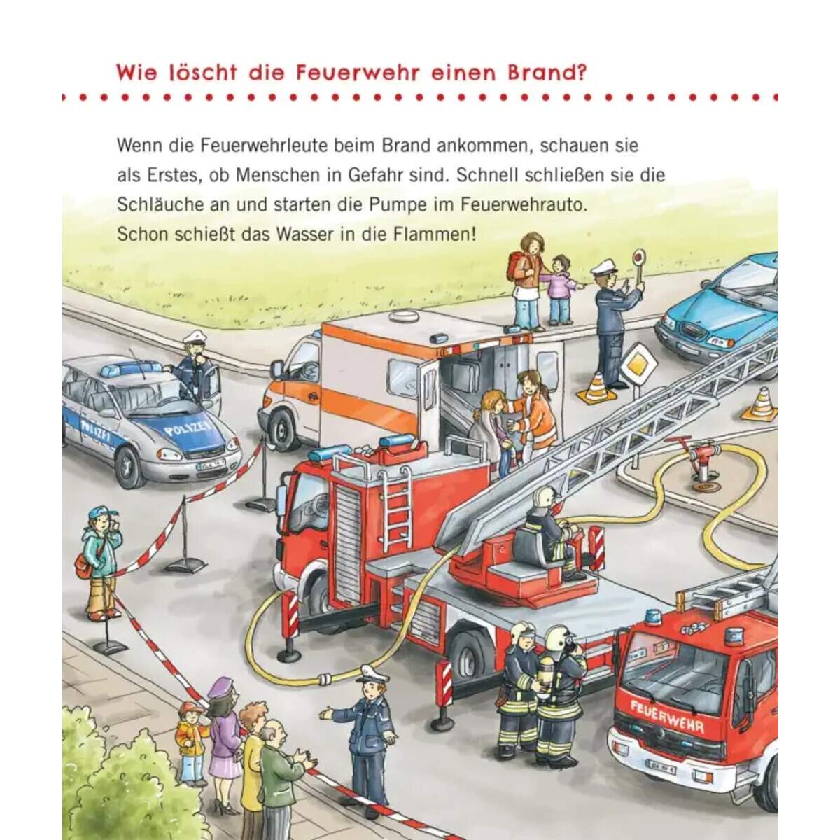 Carlsen Verlag Unkaputtbar: Erstes Wissen: Bei der Feuerwehr