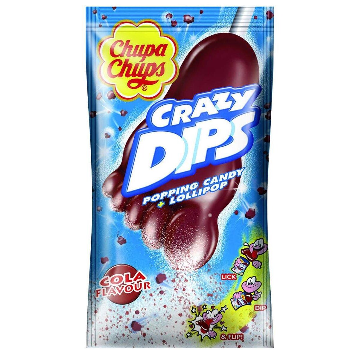 Chupa Chups Crazy Dips Cola, 14g, 1 Stück