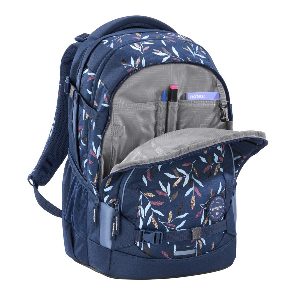 Coocazoo Rucksack MATE Boho Glam blau 30 Liter