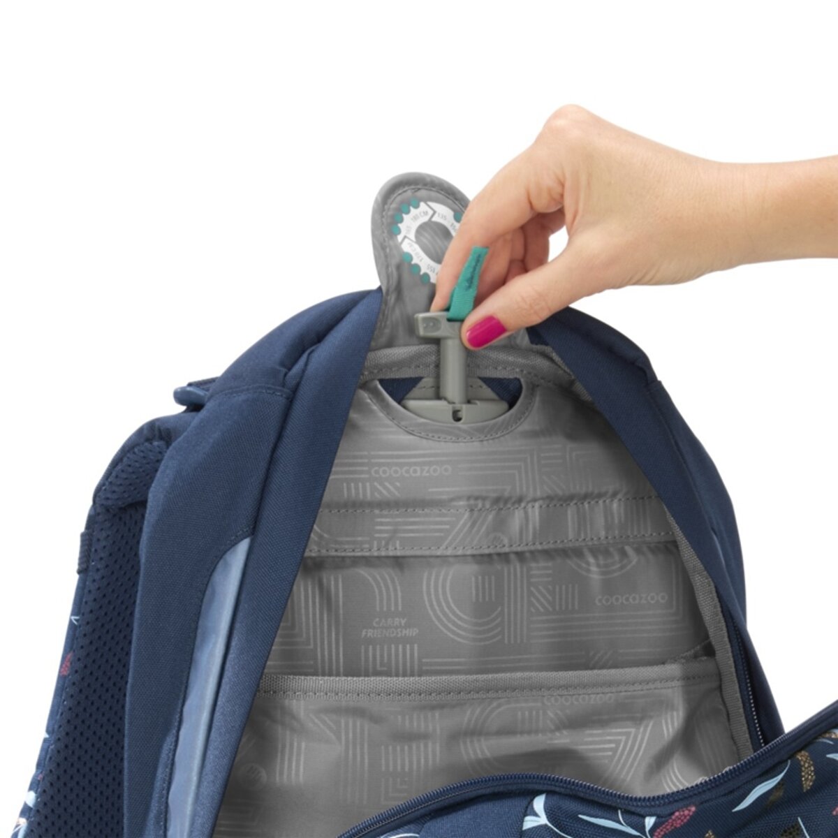 Coocazoo Rucksack MATE Boho Glam blau 30 Liter