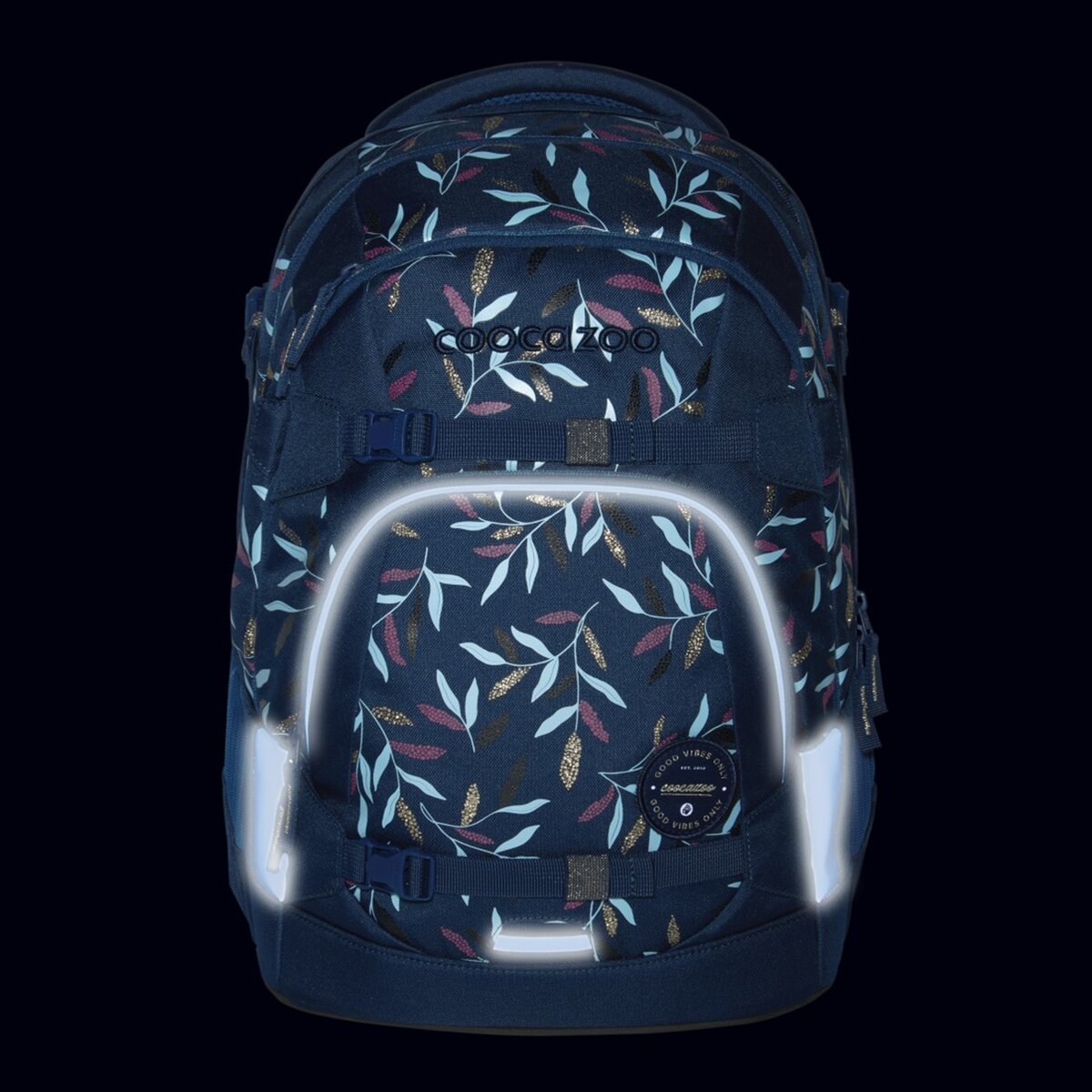 Coocazoo Rucksack MATE Boho Glam blau 30 Liter