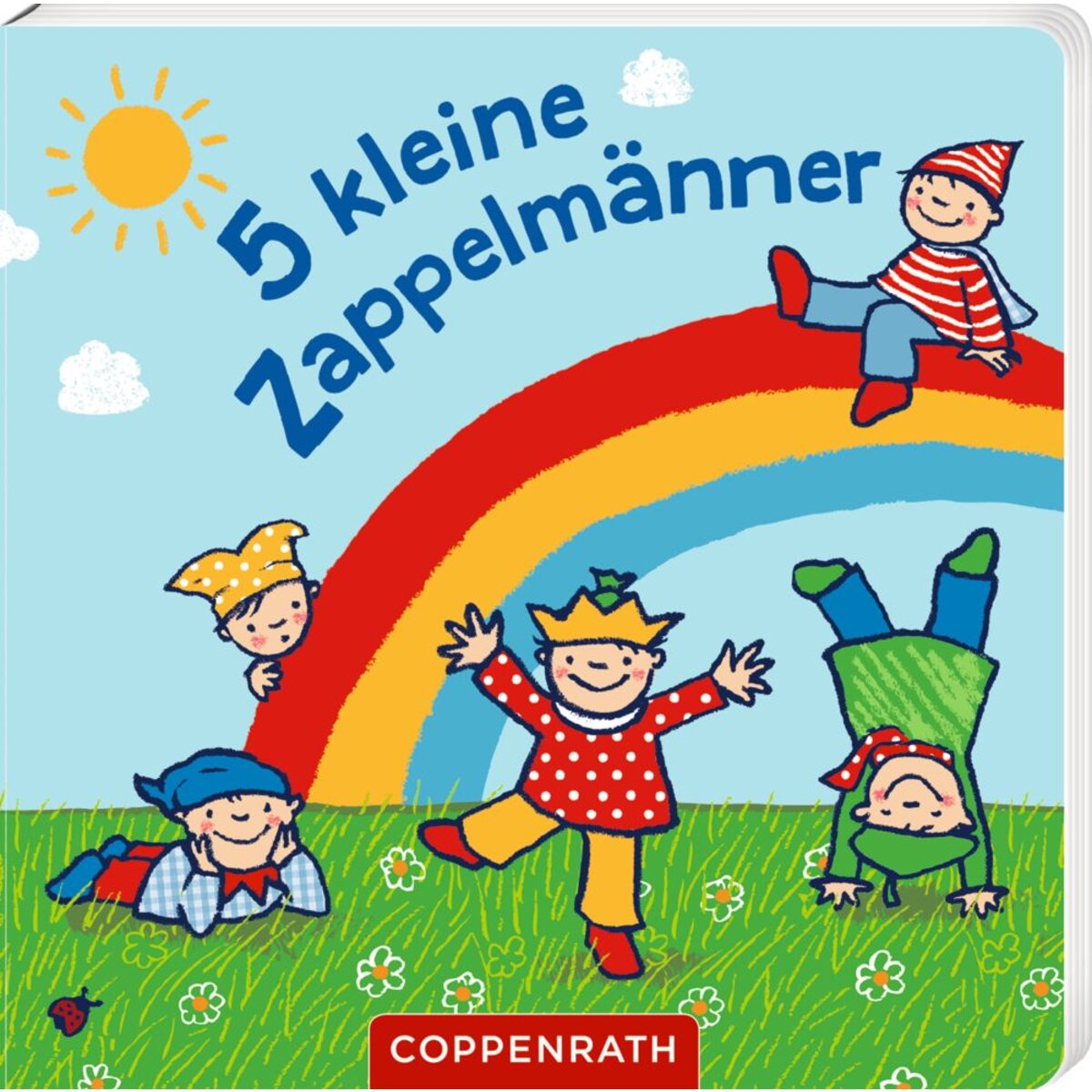 Coppenrath Verlag 5 kleine Zappelmänner - Mein liebster Fingerpuppen-Handschuh